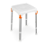 Taboret prysznicowy kwadratowy LM Global KING-STA-20