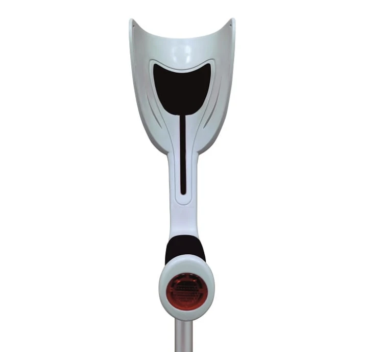 Kula łokciowa aluminiowa z miękkim uchwytem Armedical Softi Szare