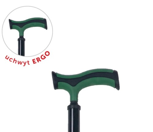 Laska inwalidzka aluminiowa z miękkim uchwytem Armedical ERGO AR-014E