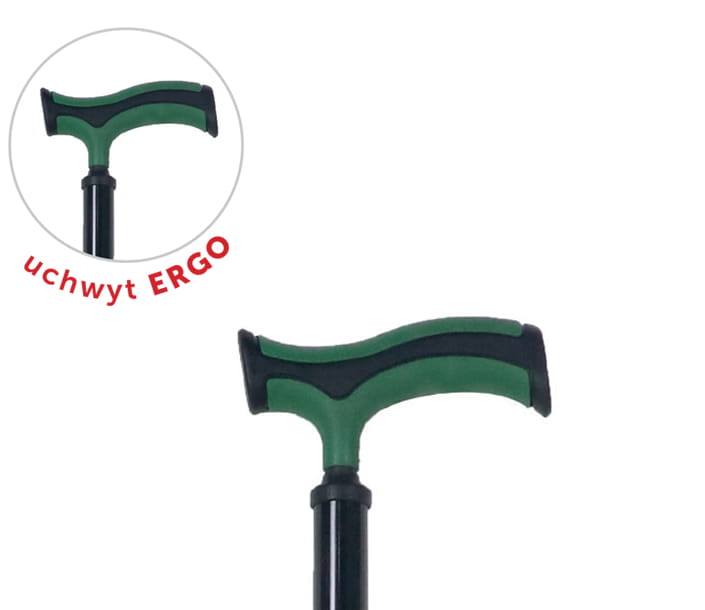 Laska inwalidzka aluminiowa z miękkim uchwytem Armedical ERGO AR-014E