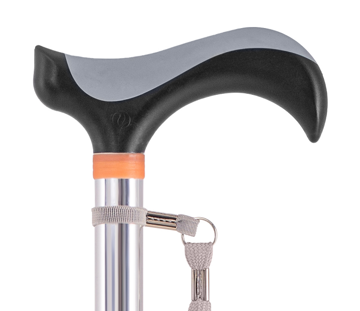 Laska inwalidzka aluminiowa z miękkim uchwytem Armedical SOFT WAVE AR-014D