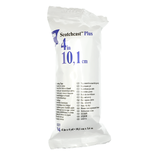 3M™ Scotchcast™ Plus – sztywna opaska stabilizująca 10,1cm x 3,6m Niebieska