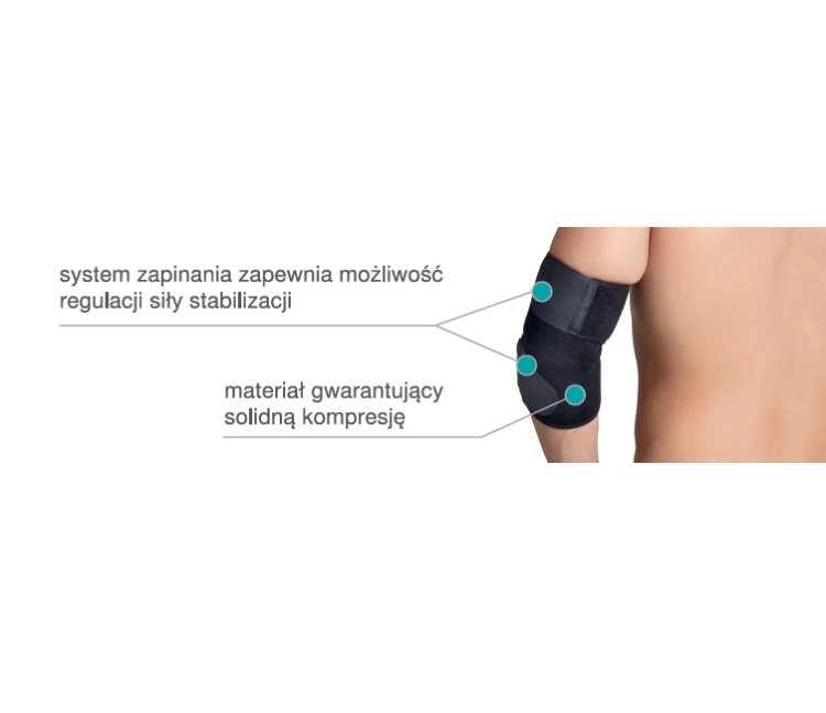 Neoprenowy stabilizator stawu łokciowego – zapinany Armedical IMMOBILO NEO AR-6660