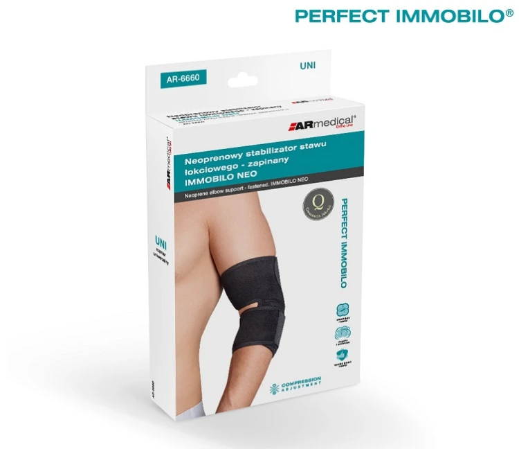 Neoprenowy stabilizator stawu łokciowego – zapinany Armedical IMMOBILO NEO AR-6660