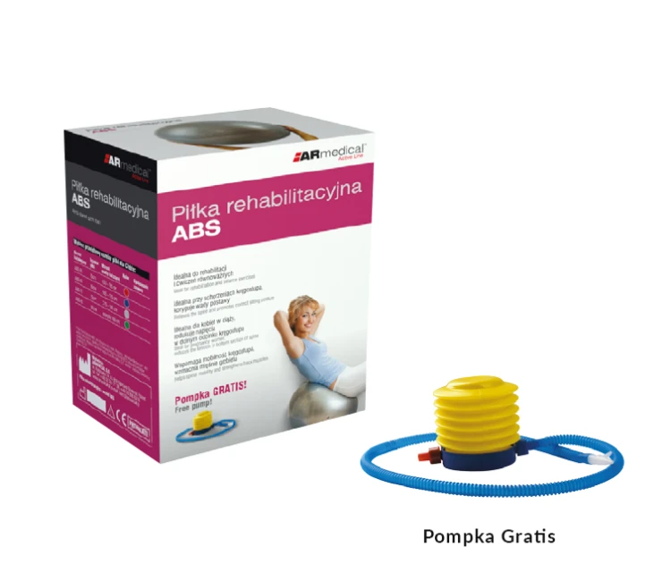 Piłka rehabilitacyjna ABS ARmedical ABS