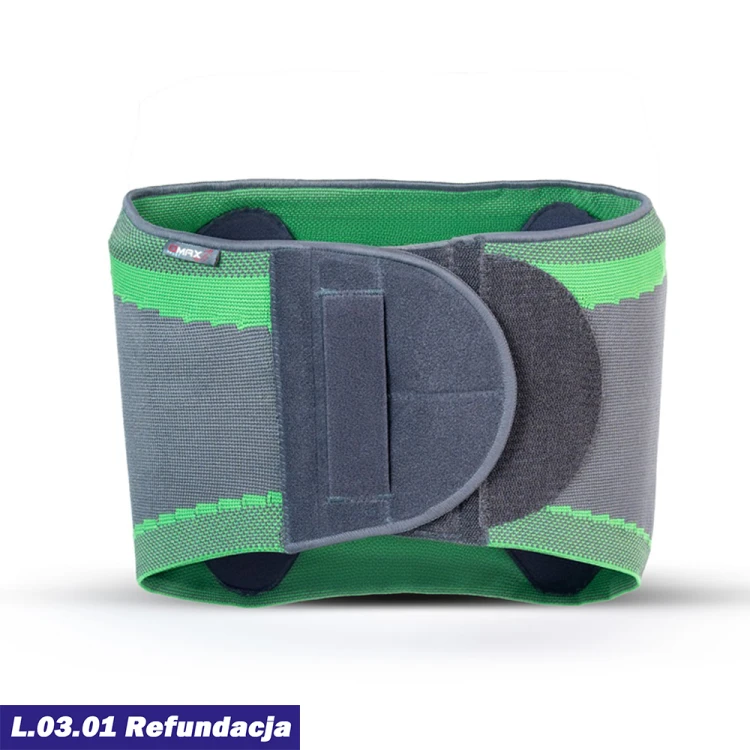 Pas lędźwiowo-krzyżowy z pelotą silikonową Reha Fund Lumbomax Skin O-1432