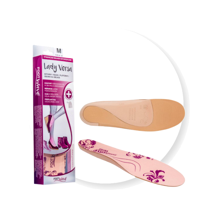 Wkładki ortopedyczne FootWave LADY VERSA