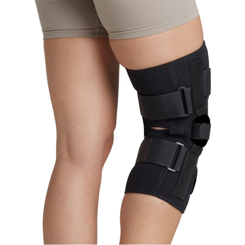 Neoprenowa orteza stawu kolanowego z zawiasami zapinana Armedical IMMOBILO STAB-Z AR-A-824