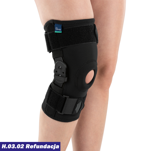 Stabilizator stawu kolanowego z szynami zamknięty Timago TGO-C SK-Z 502