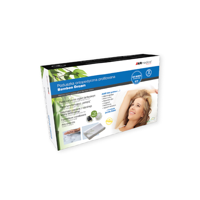 Poduszka ortopedyczna profilowana Armedical BAMBOO DREAM MFP-5232