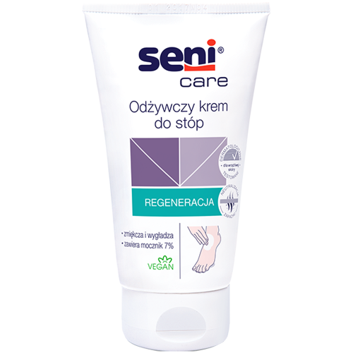 Odżywczy krem do stóp, 7% urea Seni