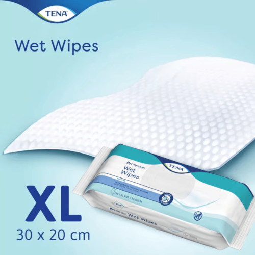 TENA Wet Wipes ProTection – chusteczki nawilżane, zapachowe