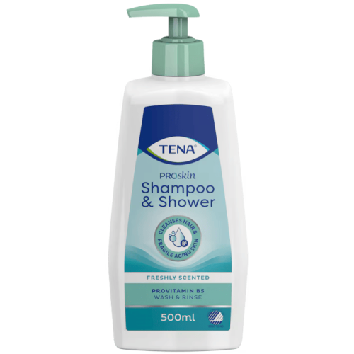 TENA Shampoo & Shower ProSkin – szampon i żel do mycia ciała