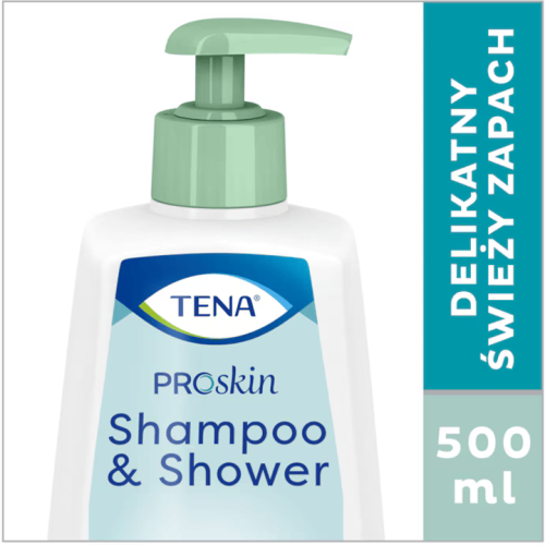 TENA Shampoo & Shower ProSkin – szampon i żel do mycia ciała