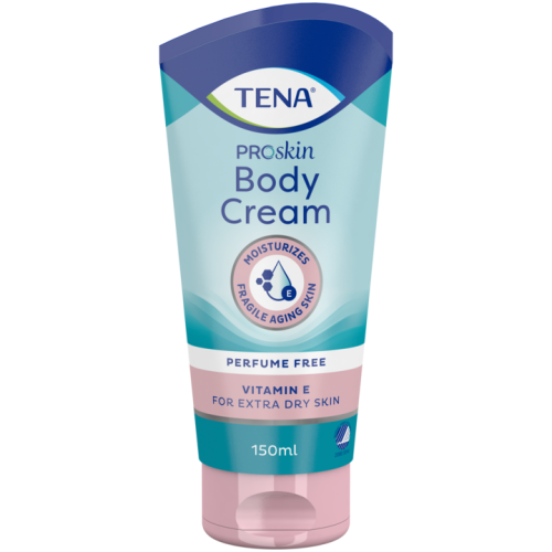 TENA Body Cream ProSkin – bezzapachowy krem nawilżający do ciała