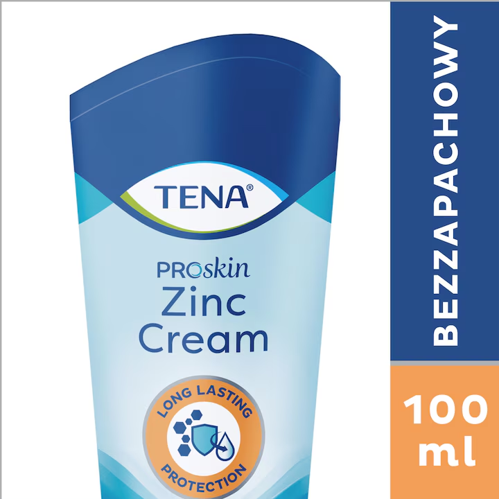 TENA Zinc Cream ProSkin – krem łagodzący z cynkiem