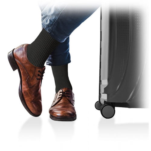 Podkolanówki kompresyjne Avicenum PHLEBO 360 TRAVEL, czubek zamknięty Aries